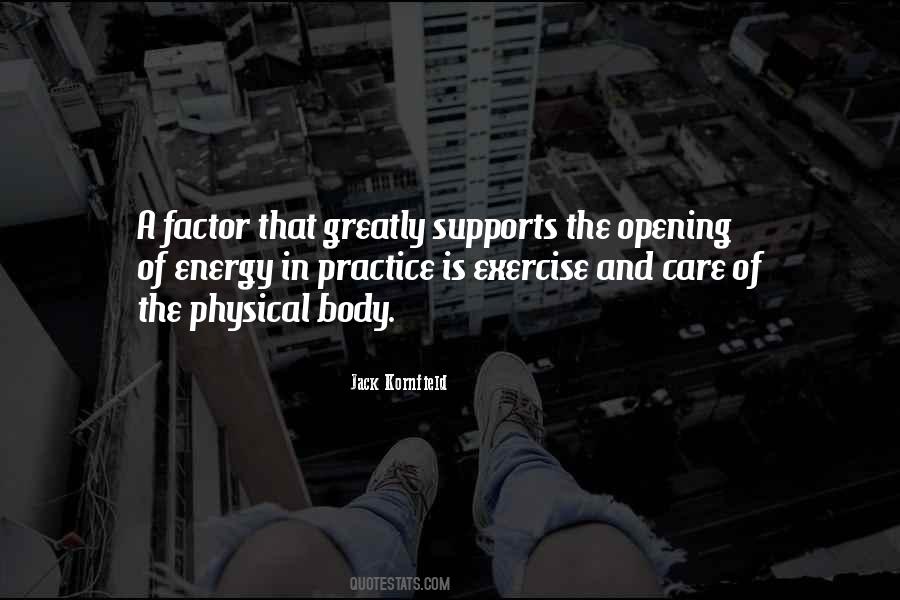 Energy Exercise Quotes #1072128