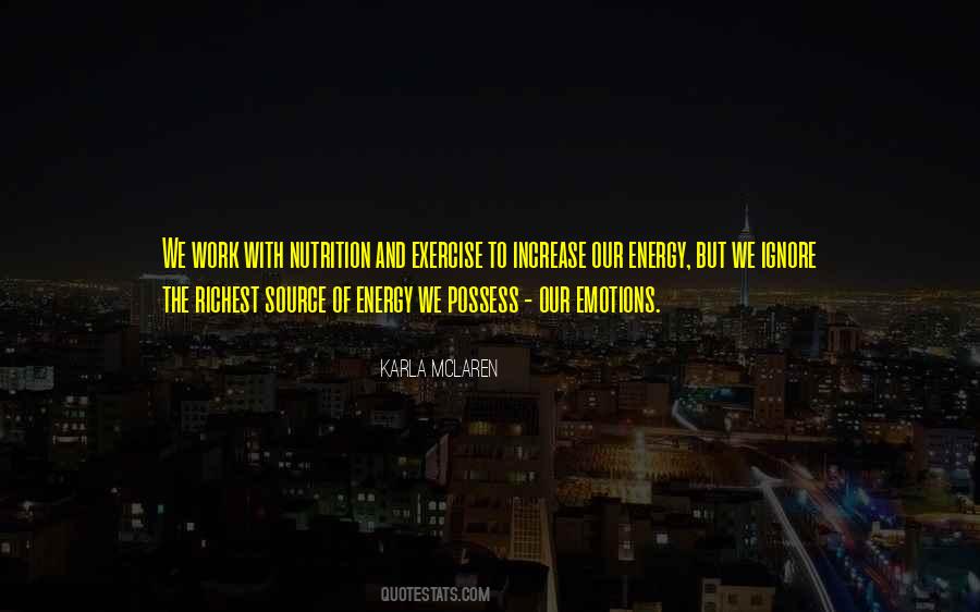 Energy Exercise Quotes #315419