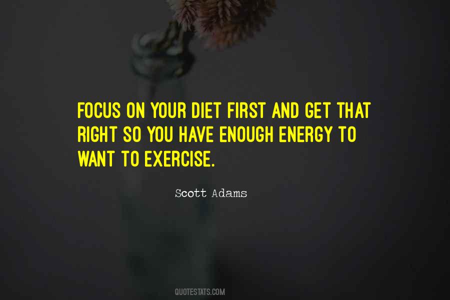 Energy Exercise Quotes #559835