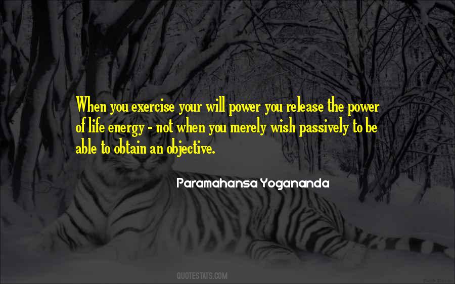 Energy Exercise Quotes #873591