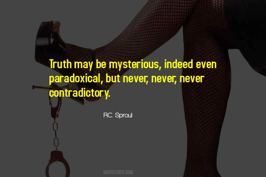 Quotes About Contradictory #1232462