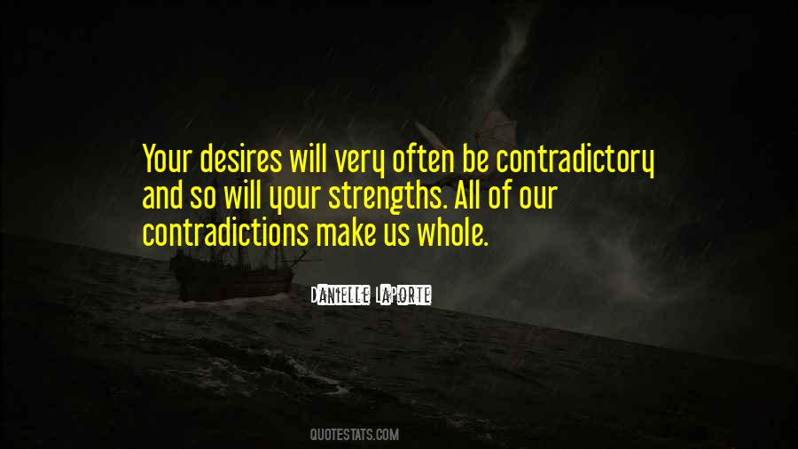 Quotes About Contradictory #1344152