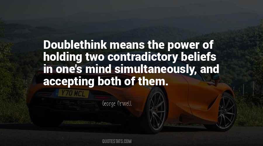 Quotes About Contradictory #1766003