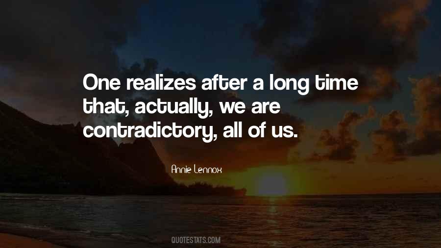 Quotes About Contradictory #927777