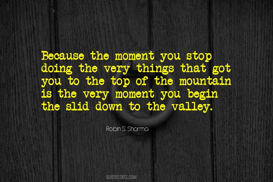 Quotes About The Valley #1377673
