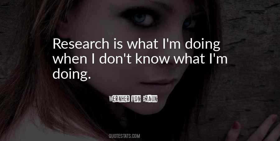 Quotes About Science Research #268360