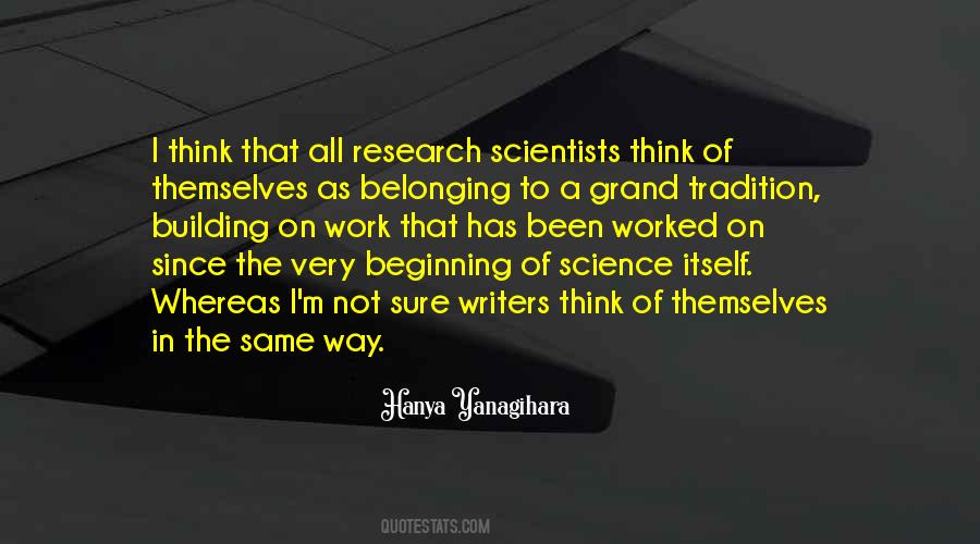 Quotes About Science Research #695125