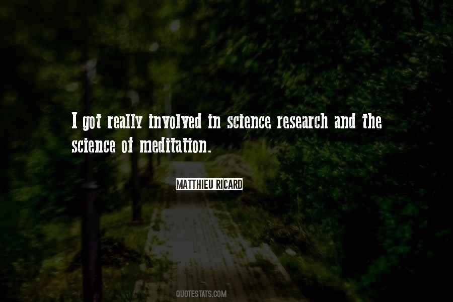 Quotes About Science Research #835626