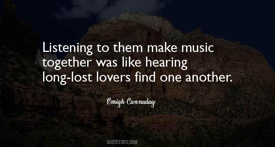 Quotes About Lost Lovers #1527062