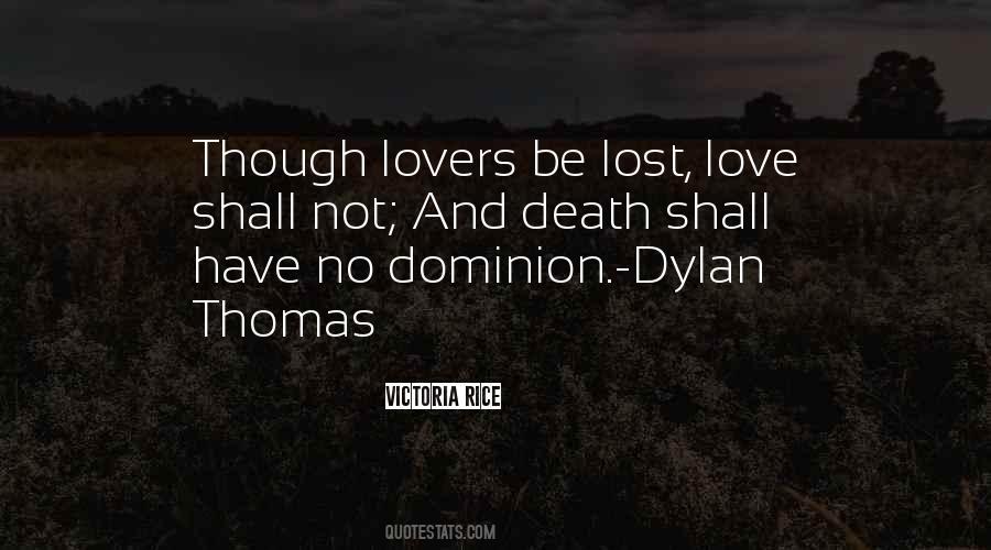 Quotes About Lost Lovers #778654