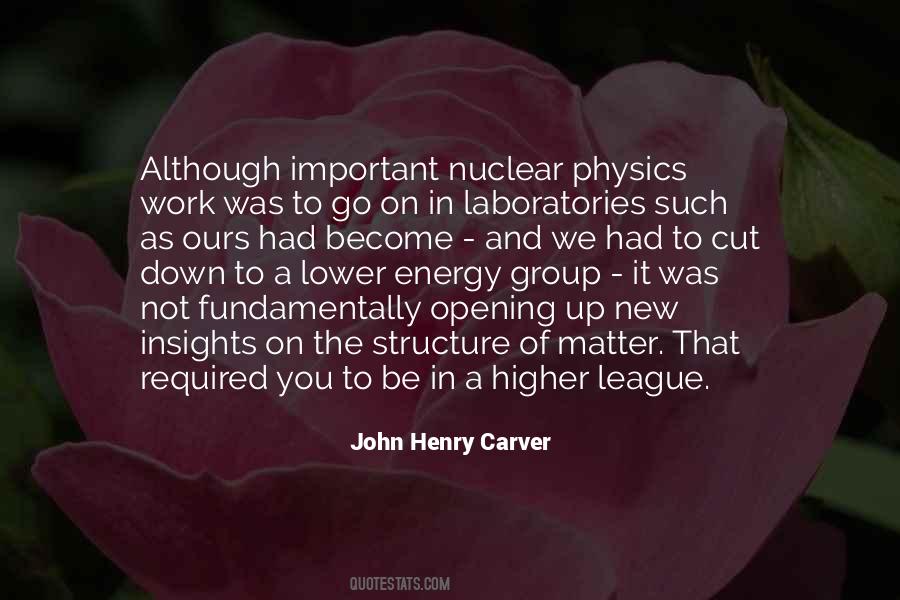 Quotes About Energy Physics #1005513