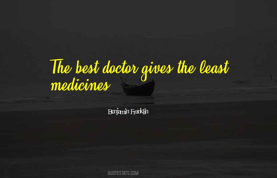 Best Medicine Quotes #1223125