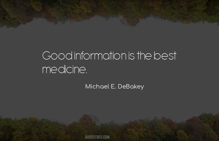 Best Medicine Quotes #1416802