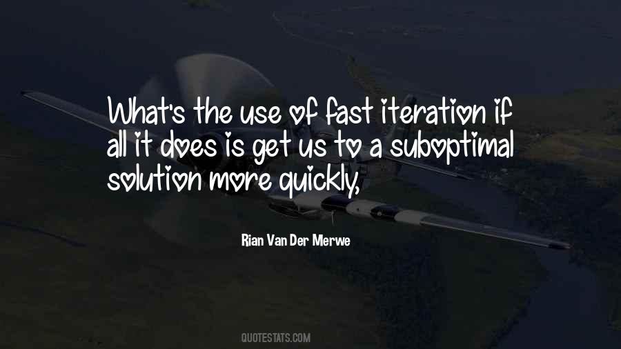 Quotes About Iteration #493556