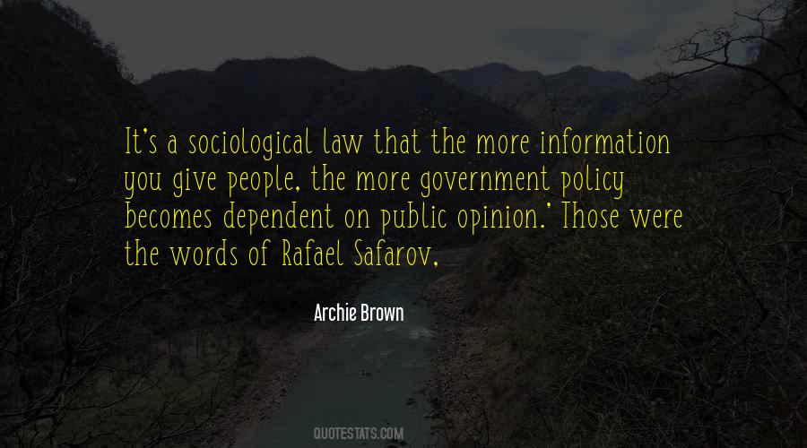 Quotes About Public Opinion #1277375