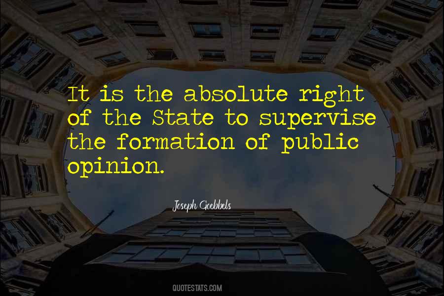 Quotes About Public Opinion #1407701