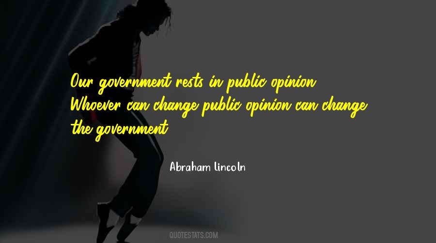 Quotes About Public Opinion #1410559