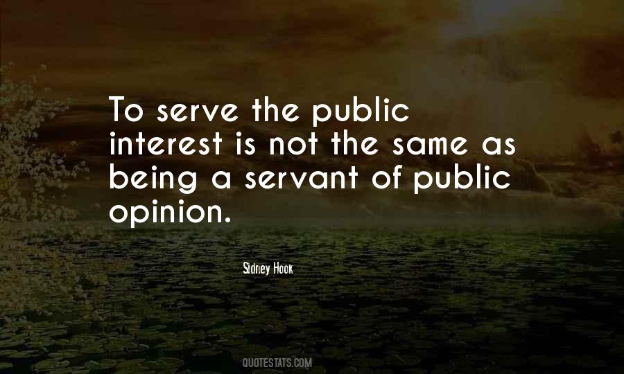 Quotes About Public Opinion #1742370