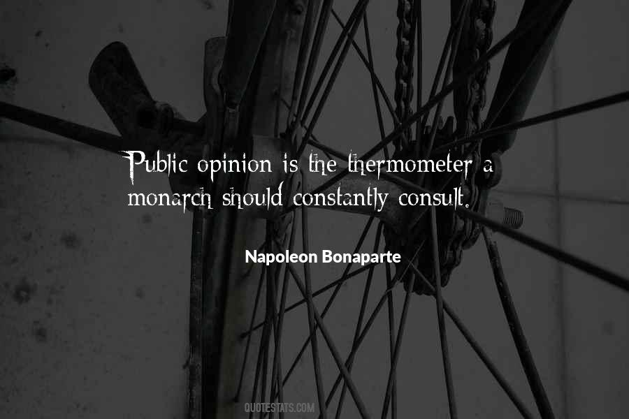 Quotes About Public Opinion #985206