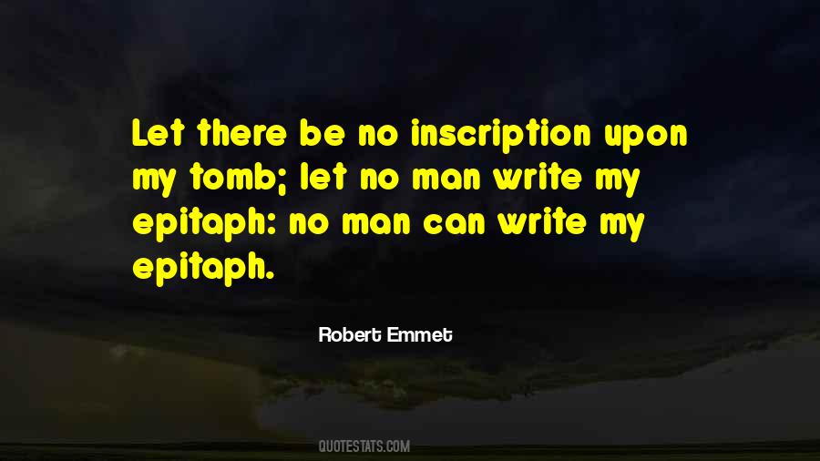 Quotes About Epitaph #1061321