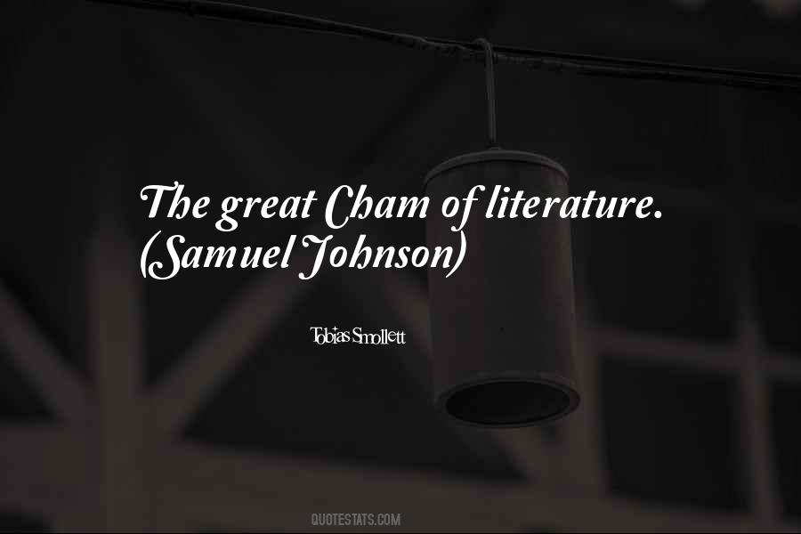 The Great Cham Quotes #1295059