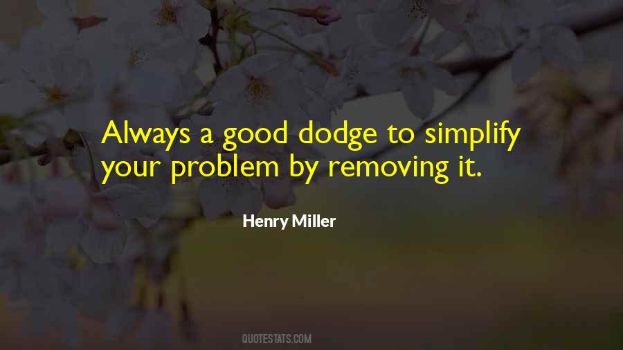 Quotes About Dodge #118374