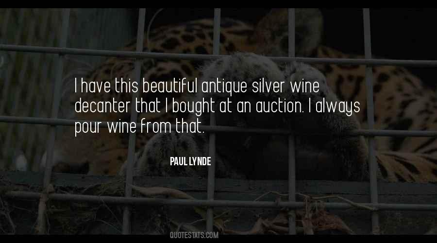 Pour Wine Quotes #1285471