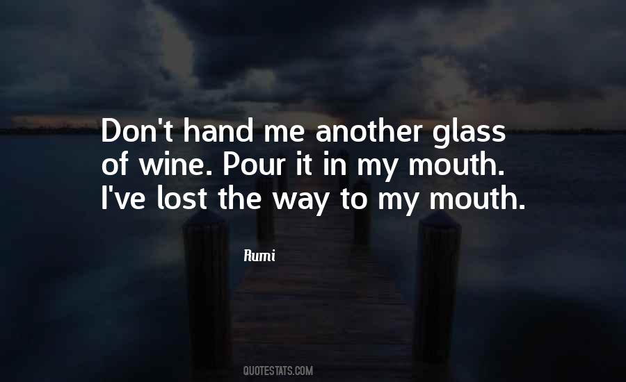 Pour Wine Quotes #193625