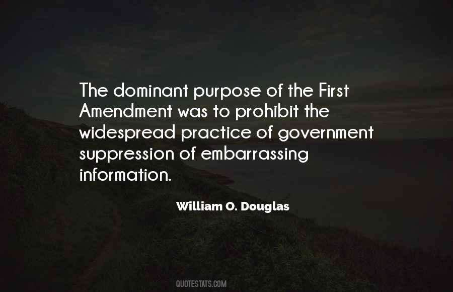 Government Suppression Quotes #73021