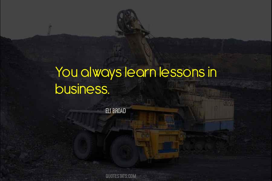 Learn Lessons Quotes #1013442