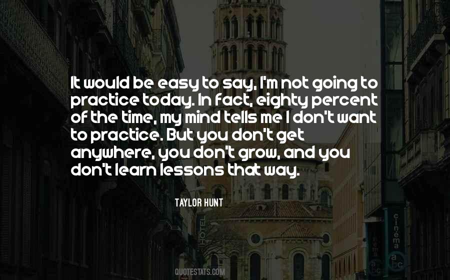 Learn Lessons Quotes #764257