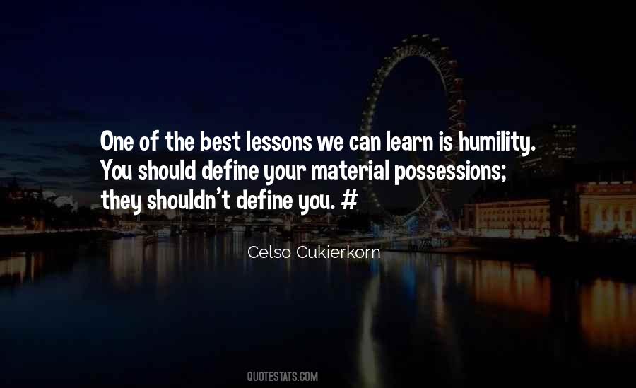 Learn Lessons Quotes #94907
