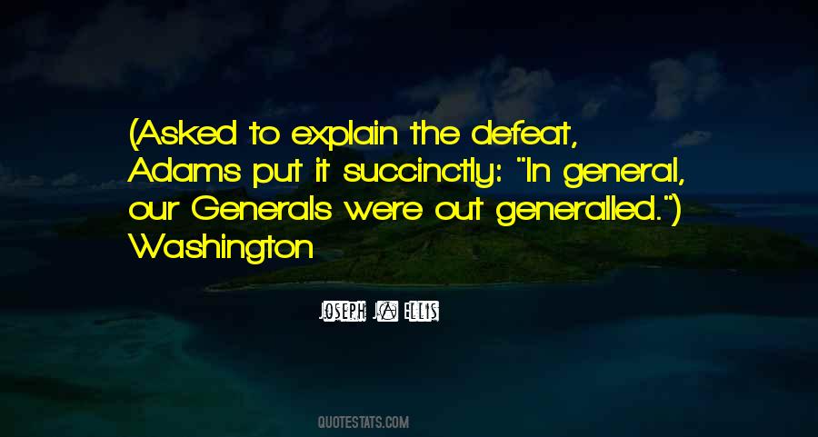 Quotes About Generals #1177614