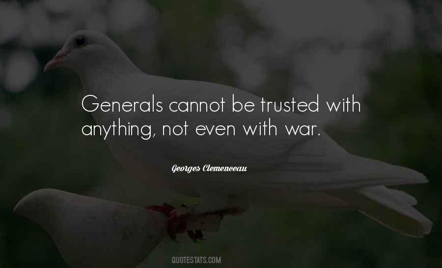 Quotes About Generals #1541509