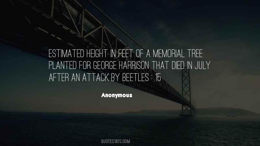Memorial Tree Quotes #1443665