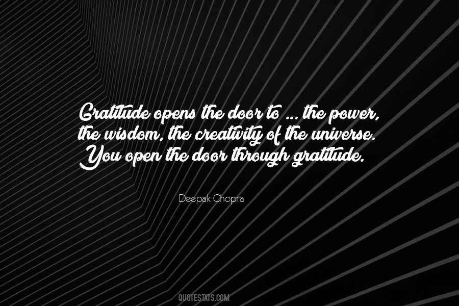 Open The Door Quotes #1628066