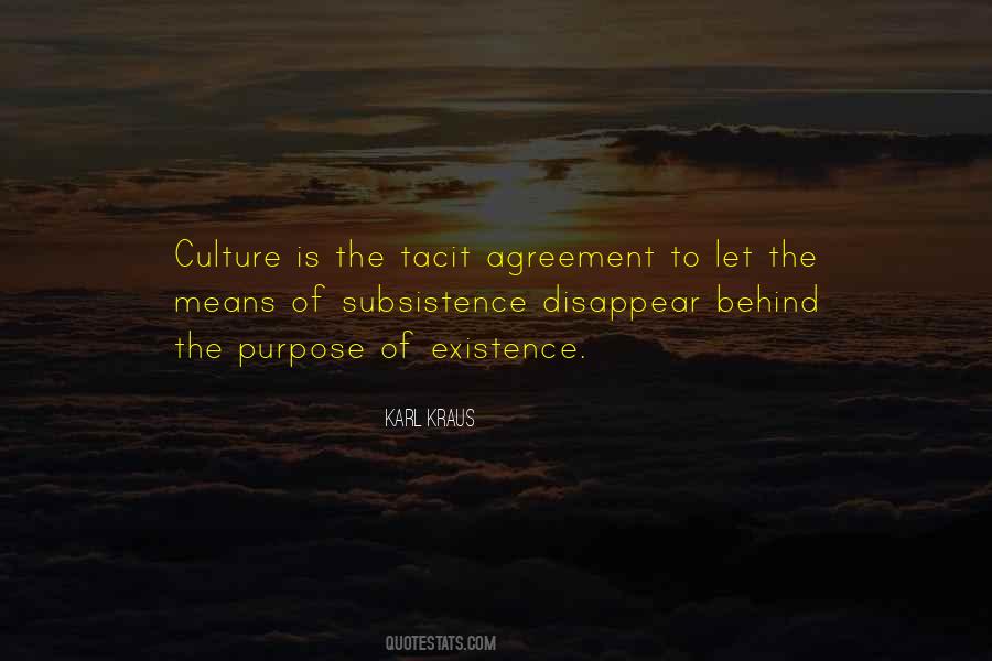 Quotes About Subsistence #830609