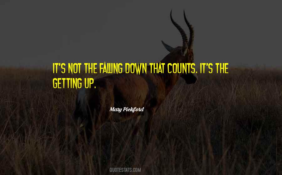 Quotes About Falling Down And Getting Up #1034270