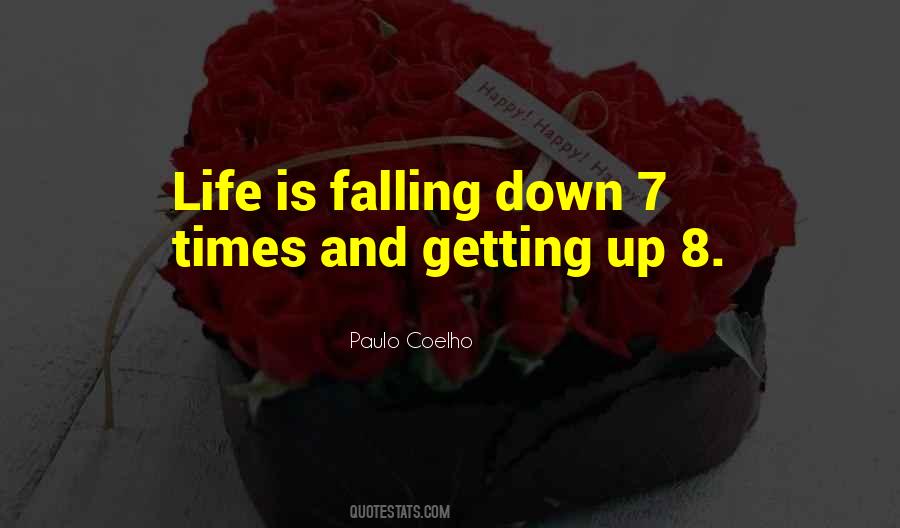 Quotes About Falling Down And Getting Up #741616
