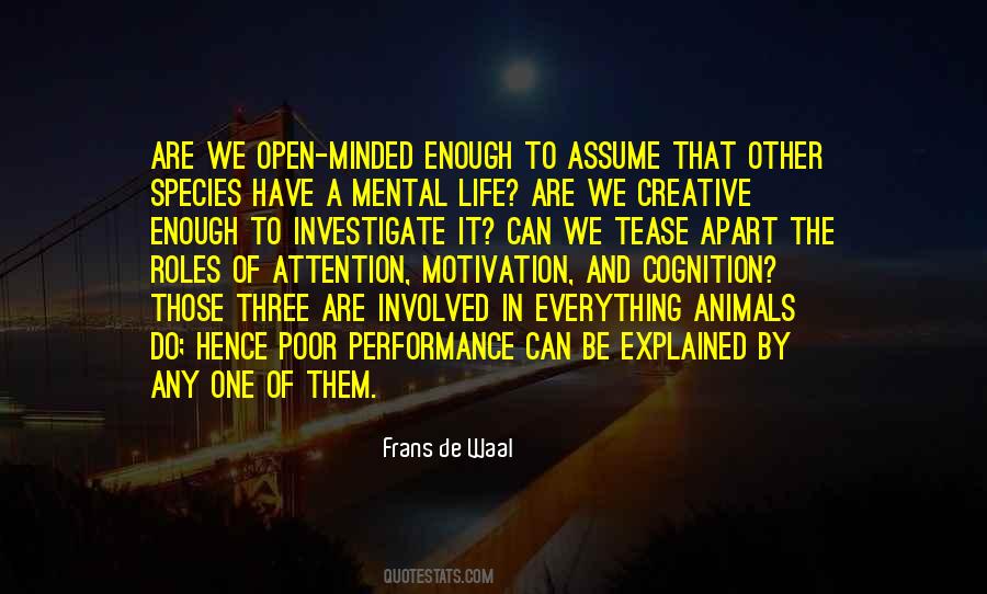 Mental Performance Quotes #513922