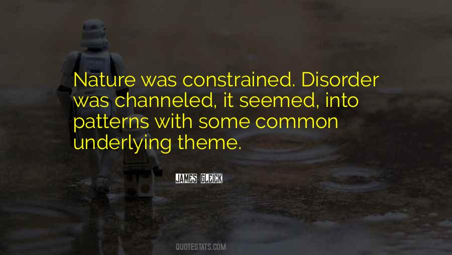 Quotes About Disorder #1165377