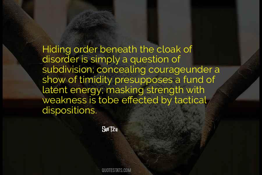 Quotes About Disorder #1190187