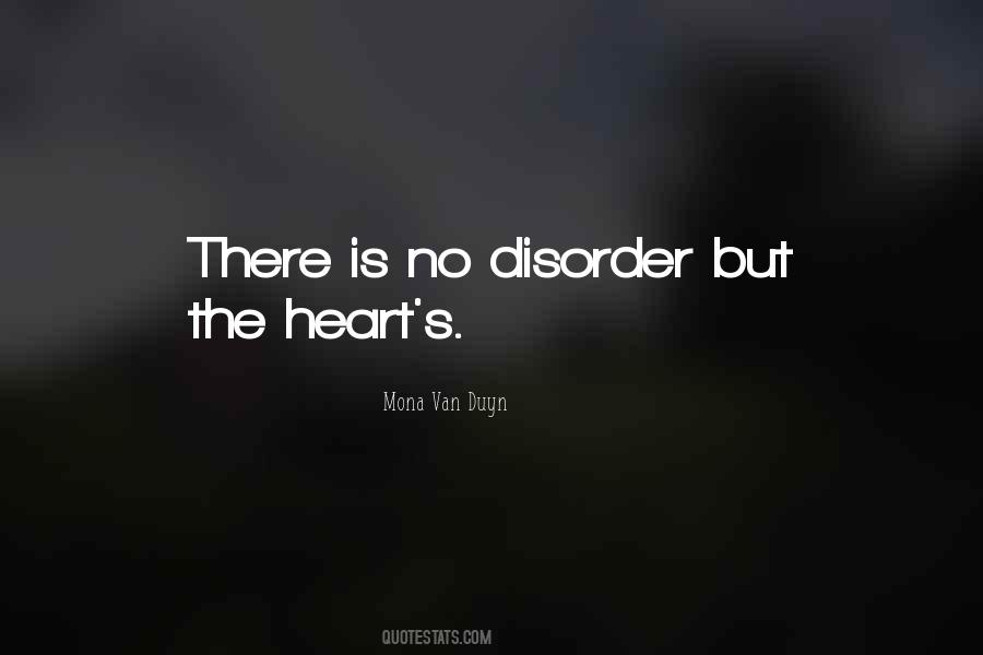 Quotes About Disorder #1277434