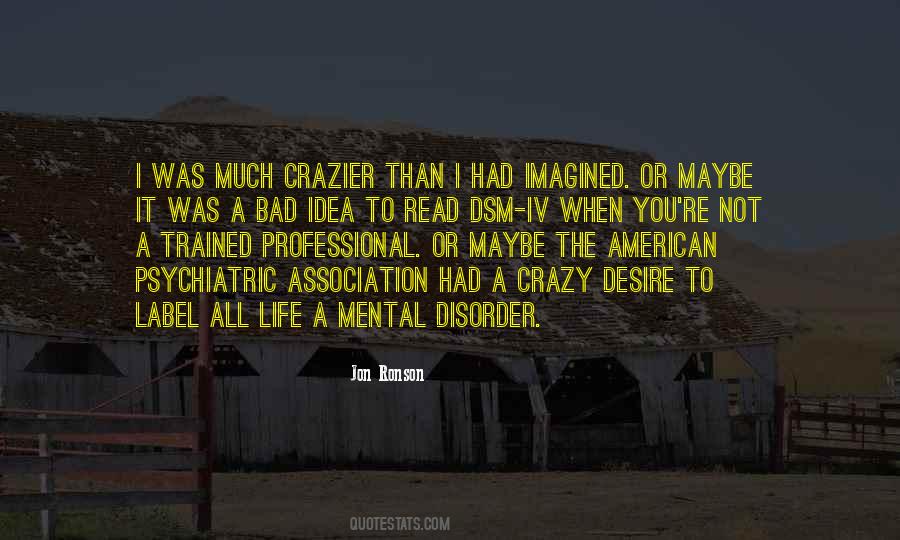 Quotes About Disorder #1379179