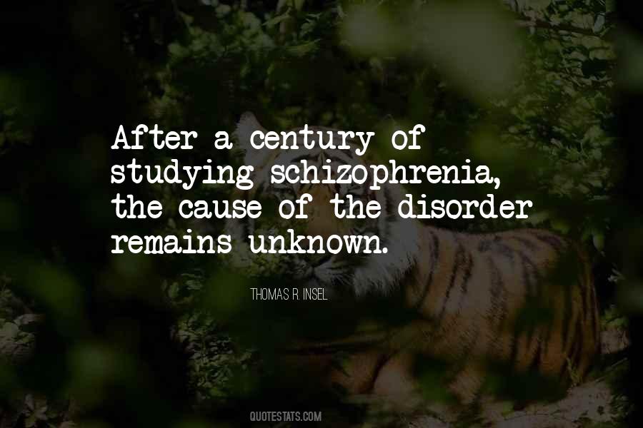 Quotes About Disorder #1385752