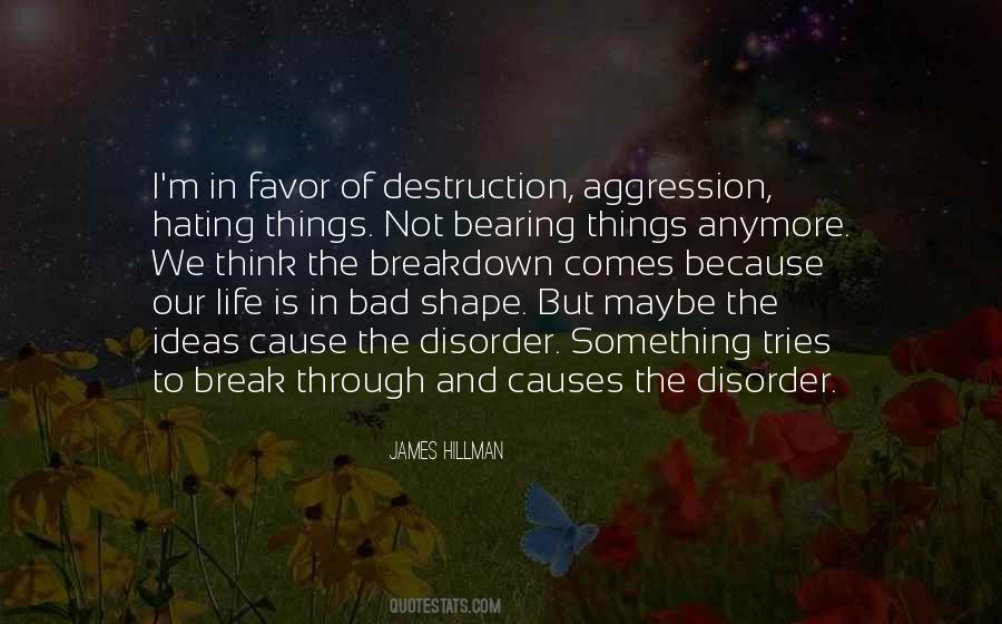 Quotes About Disorder #1399522