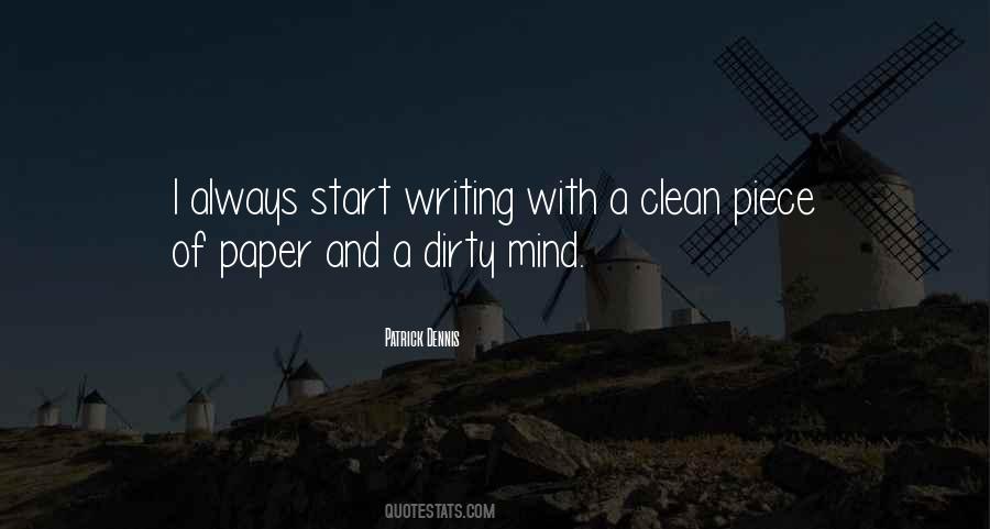 A Clean Mind Quotes #1193585