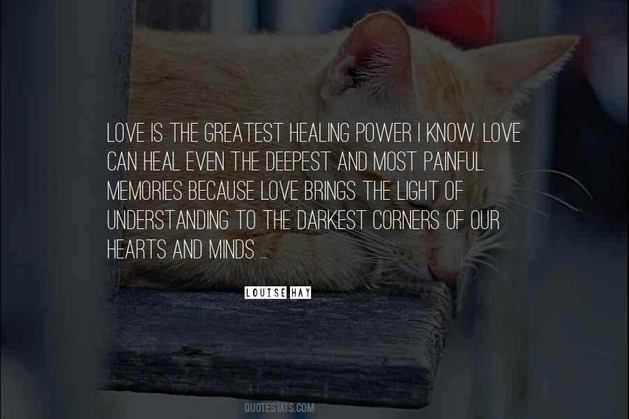 Quotes About Healing Power Of Love #1241293