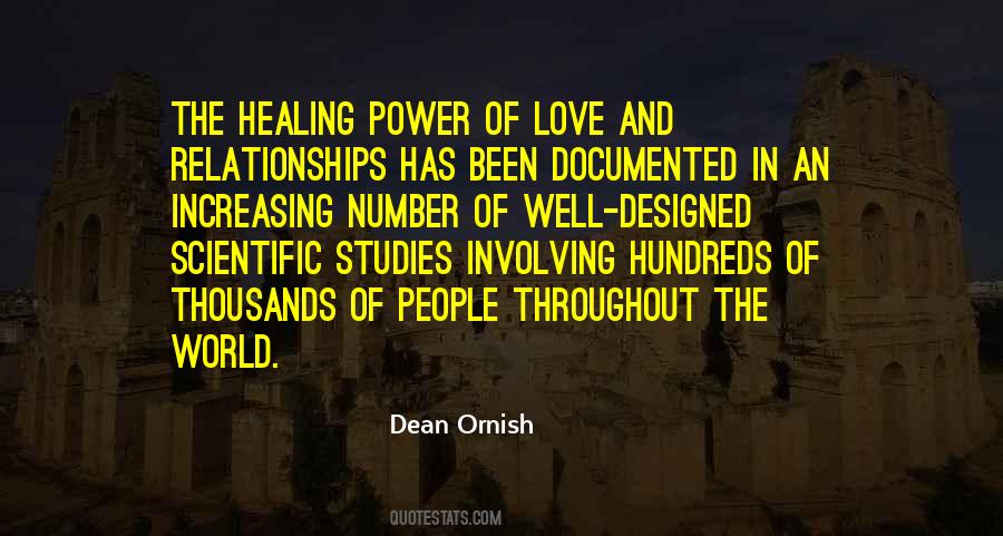 Quotes About Healing Power Of Love #1518160