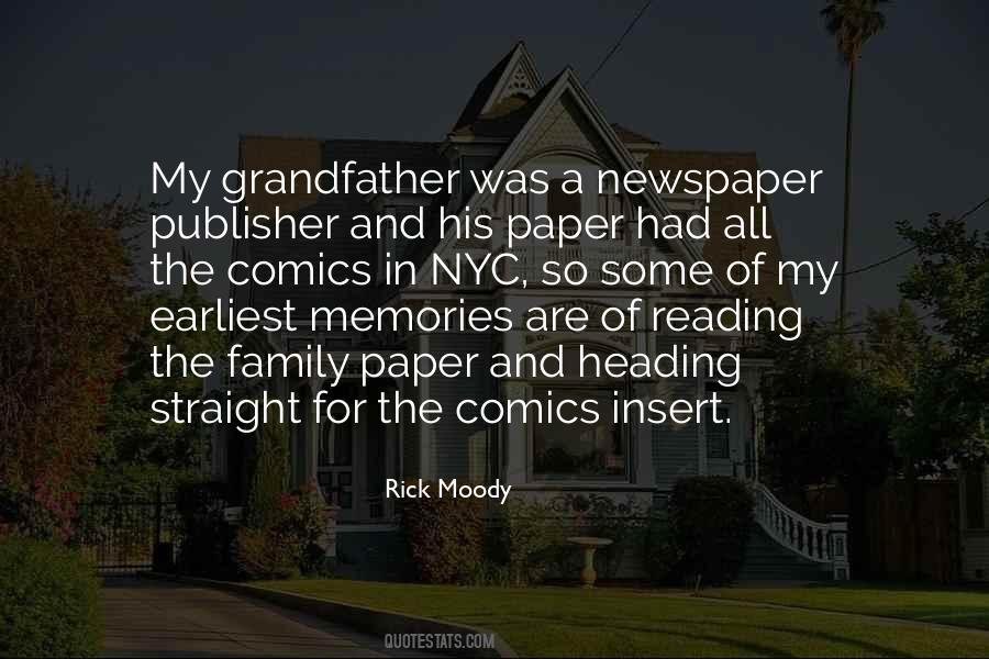 Quotes About Newspaper Reading #1118085